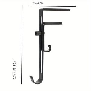 13*7cm <span class=keywords><strong>porte</strong></span>-bas de Noël en métal réglable cintres de <span class=keywords><strong>cheminée</strong></span> peints crochets de guirlande de manteau avec décor de fête à la maison - Product Image 2