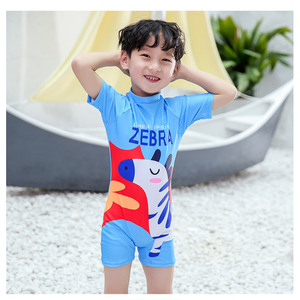 Traje de Baño de Protección Solar de Estilo Coreano para Niños, Adolescentes y Bebés, de Secado Rápido, de una Pieza - Product Image 6