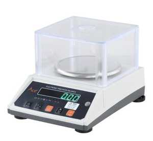 Sartén de pesaje de balanza de laboratorio de acero inoxidable electrónico de precisión portátil de 600G * 10mg para laboratorios - Product Image 1