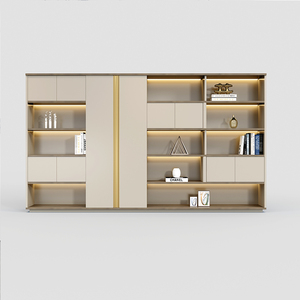Meuble de rangement modulaire moderne de style industriel en mélamine pour bureau commercial, avec tiroir de rangement latéral mobile bas et cloison, pour la maison et l'hôpital - Product Image 6