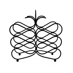 Estante para Botellas de Vino de Metal Hecho a Mano de Alta Calidad, Estante para Botellas de Vino de Sobremesa para el Hogar, Soporte para Botellas de Champán - Product Image 6