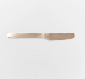 Cuchillo de mantequilla de latón único, esparcidor de mantequilla de acero inoxidable de latón, cuchillo para queso, desayuno, cuchillo de mantequilla hecho a mano - Product Image 5