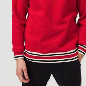 High Quality Winter Men's Embroidered Breathable 100% Cotton Fleece Oversized Pullover Hoodies Customizable - Product Image 6