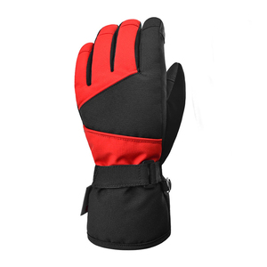 Gants de ski/snowboard KAMBOH OVERSEAS personnalisés, en cuir, chauds, imperméables, coupe-vent, à doigts entiers, avec fermeture auto-agrippante, unisexe - Product Image 2