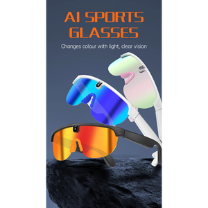 Lunettes intelligentes Aimb G5 en métal avec double caméra 8MP, Wi-Fi, enregistrement audio, assistant IA, étanches IPX4, lecteur de musique - Product Image 2