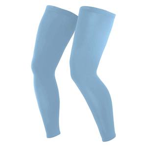 Manchons de compression longs en nylon et élasthanne, protection UV, pour le baseball et les sports, fabrication en usine, cinq pièces, soutien du mollet et du genou - Product Image 2