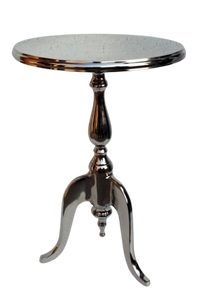 Tabouret de bar en métal aluminium de qualité supérieure avec tabourets de meubles de salon polis miroir meilleur fournisseur d'Inde - Product Image 4