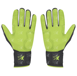 Meilleurs gants de frappeur de baseball pour hommes Logo personnalisé en cuir et PU Gants de frappeur de baseball à vendre - Product Image 6