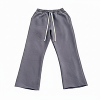 Jeans personnalisés vintage délavés à l'acide pour hommes, grandes tailles, coupe droite, taille mi-haute, en coton épais 100 %, imperméables, écologiques, avec logo personnalisé