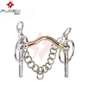 Broca de conducción Lorina Liverpool de alta calidad, broca de mordaza holgada con relleno suave, anillo suelto de acero inoxidable, Plata alemana - Product Image 3