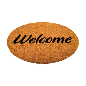 Alfombras de bienvenida de fibra de coco para interiores con PVC antipolvo y de larga duración, forma personalizable de fábrica de Vietnam - Product Image 1