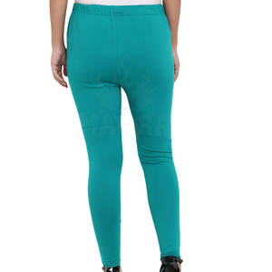 Pantalon Legging Femme Taille Haute Élastique Couleur Unie, Personnalisable avec Logo et Impression, Longueur Intégrale, Prix Usine, En Vente - Product Image 3