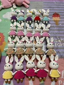 ตุ๊กตาโครเชต์ยัดไส้ของเล่นสำหรับตกแต่งหรือเป็นของเล่นสำหรับเด็กหลายรุ่นและหลายขนาดพร้อมจำหน่ายจากผู้ผลิตเวียดนาม - Product Image 5