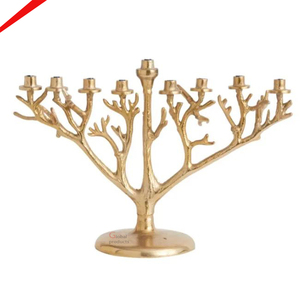 Bougeoir de Hanoukka à 7 branches Menorah 2025 le plus vendu pour le temple de la maison - Product Image 3