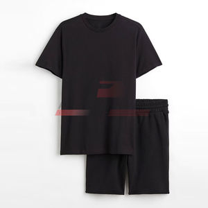 Custom Two Piece <b>T</b> <b>Shirts</b> <b>Short</b> <b>Set</b> Summer <b>Men</b> Clothing 2 Piece <b>T</b> <b>Shirt</b> <b>And</b> <b>Shorts</b> <b>Set</b> For <b>Men</b> OEM Latest 2025 - Product Image 1