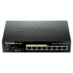 Switch Gigabit PoE+ de 8 Puertos SOHO DGS 1008P Negro 1000Base-TX - Product Image 2