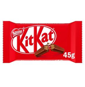 KitKat พรีเมี่ยม4นิ้วช็อกโกแลตนม & ทองบาร์ KitKat สัญลักษณ์3แพ็คช็อกโกแลตกล่องหลาย45กรัม - Product Image 1