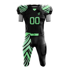 Vêtements de sport à prix de gros, uniforme de football américain, uniforme de football américain de qualité supérieure, 100% polyester, fabriqué au Pakistan - Product Image 1