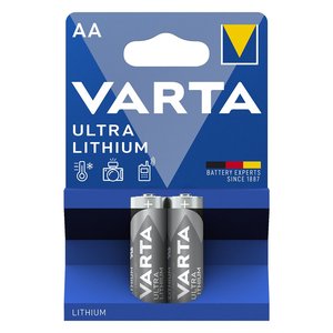 Varta Ultra Lithium AA <b>Batteries</b> 1.5V for <b>Camera</b> and Remote Use - Product Image 1
