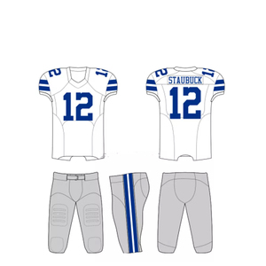 Uniforme de Fútbol Americano Personalizado al por Mayor, Transpirable, de Alta Calidad, el Mejor Jersey de Equipo, Impresión por Transferencia de Calor con su Diseño de Logotipo - Product Image 1