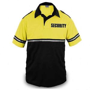 Camisetas de algodón de manga corta duraderas y transpirables Uniformes de seguridad de tela de punto 100% para profesionales en Noida - Product Image 1