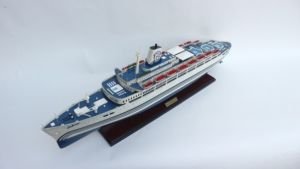 Gia Nhien Fabricant Conception personnalisée SS SEABREEZE MODÈLE DE BATEAU EN BOIS-MODÈLE DE BATEAU EN BOIS DE HAUTE QUALITÉ-ARTISANAT - Product Image 3