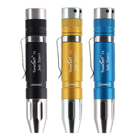 Lampe torche étanche TANK007 J6 pour la détection de pierres précieuses, lampe de poche pour la détection d'ambre, de jade et de bijoux, rechargeable