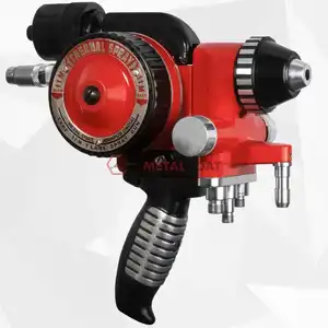 High quality flame spray pistol for thermal spray application using wires such as zinc aluminum babbitt