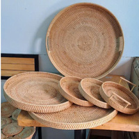 Top Deal Rotan Geweven Mand Opbergmand Goedkoopste Prijs Rotan Trays Vintage Huismeubilair In De Keuken
