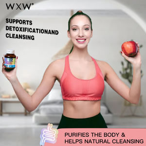 Capsules de nettoyage du côlon WXW en stock, gestion du poids, détoxification, capsules de nettoyage quotidien, capsules de nettoyage du côlon à base de feuilles de séné - Product Image 5