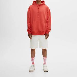 Sudadera con capucha lisa en blanco para hombre para imprimir o marcar Jersey de lana a granel con bolsillo de canguro para ropa de otoño e invierno - Product Image 3