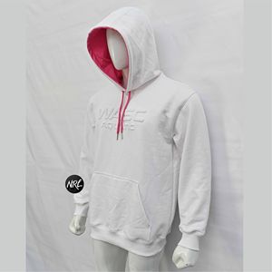 Sudadera unisex con capucha y logotipo personalizado hecho al por mayor, jersey de gran tamaño en relieve, ropa de calle transpirable con logotipo bordado personalizado en la espalda - Product Image 4