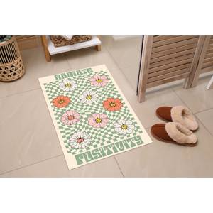 Printed <b>Rug</b>: Car Mat <b>Rugs</b>, Soft Tones <b>Rug</b>, Flowers, <b>Rug</b> Personalizeds <b>Rugs</b>,<b>Chenille</b> <b>Rug</b> - Product Image 5