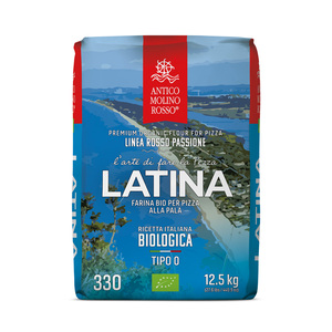 Harina de Pizza Orgánica Antico Molino Rosso Capri Tipo 1, Molido en Piedra, Bolsa de 12.5 kg, Hecho en Italia - Product Image 1