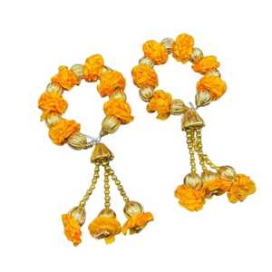 Ensemble de bracelets Gajra géométriques brillants en quartz, style culturel punjabi, pour mariée, meilleure qualité, bijoux artisanaux en plastique pour femmes - Product Image 1