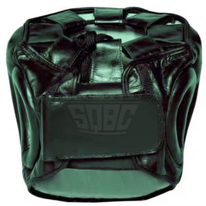 Protège-tête en cuir pour MMA et boxe avec logo personnalisé - Équipement d'entraînement de protection léger - Product Image 3