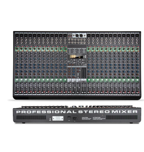 Console de mixage audio professionnelle MQX24 199DSP 24 canaux, prête à la vente, avec carte son intégrée. - Product Image 1