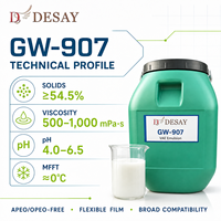Émulsion de copolymère acétate de vinyle et d'éthylène GW-907 pour adhésifs de matériaux de chaussures et de tissus non tissés