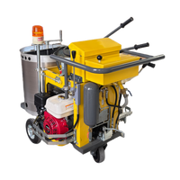 Machine de marquage routier oscillante convexe en thermoplastique de qualité supérieure