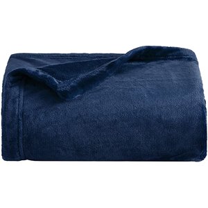 100% Polyester King Size flanelle polaire couverture chaud doux tricoté Technique solide motif canapé jeter pour l'hiver - Product Image 1