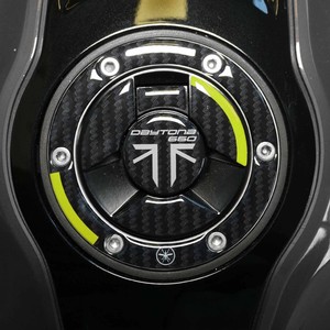 Adesivo 3D per Tappo Carburante Compatibile con Triumph Daytona 660 2024, Decalcomania per Serbatoio Moto - Product Image 1