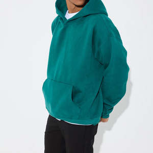 New Arrival Winter Custom Printed Oversized Plus Size <b>Men's</b> Polyester/Cotton Blend Pullover <b>Hoodie</b> - Product Image 2