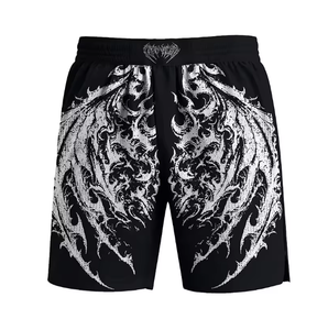 Pantalones cortos de Muay Thai Cody Lundin con estampado personalizado, pantalones cortos de MMA, BJJ, grappling, pantalones de entrenamiento físico para hombres, pantalones cortos de boxeo para artes marciales. - Product Image 3