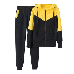 2025 nouveau Design hommes femmes nouvelle mode à manches longues polaire survêtement ensemble décontracté hiver survêtement - Product Image 2