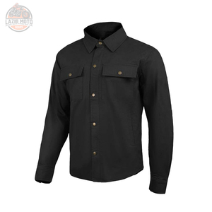 Camisas Textiles para Motociclistas, Diseño Personalizado, Servicio OEM, Aprobadas por la CE, Resistentes al Viento, de Poliéster/Algodón, Twill/Lona, Nuevo Estilo de Moda - Product Image 4