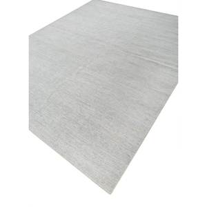 พรมถักมือสีน้ำเงินล้วน ทำจากขนแกะอัฟกันและปอกระเจา รุ่น AKWJ-1001 สำหรับใช้ในบ้าน - Product Image 2