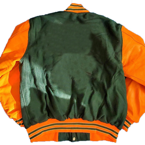 Custom Logo High Quality Custom Baseball Letterman <b>Jacket</b> for Men Winter Embroidery Leather Sleeves Unisex <b>Slim</b> <b>Fit</b> 2025 - Product Image 5