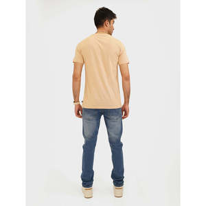 เสื้อยืดผู้ชาย AKIVA ผ้าฝ้าย 100% ทรงปกติ น้ำหนักเบา ป้ายแบบกำหนดเอง  วิธีการพิมพ์แบบซิลค์สกรีนและสกรีนพิมพ์ - Product Image 4