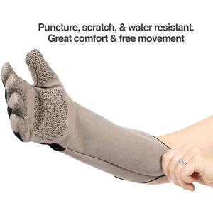 Control de animales Guantes DE SEGURIDAD Protección Manejo Cuero de vaca Impermeable Unisex Par personalizable - Product Image 2