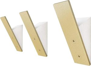 Percha de pared dorada para abrigos y sombreros con bata de baño de latón, gancho para toallas, accesorios decorativos para baño para uso en ropa - Product Image 4